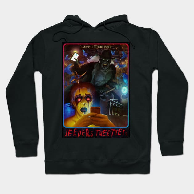 Jeepers tweetters Hoodie by ZEROSCARECROW13